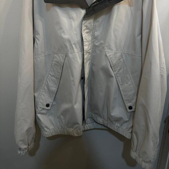 Cream Pacific Trail Raincoat with hood-Large - Picture 7 of 9